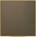 Color: Antique Gold.   Cover plate for Schuko socket outlet code: 8188, 8188.5 & 8188.6. 2CLA858810A1201 | 8427238166773