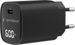 Gembird 60W USB Type-C fast charger, LCD | TA-UC-1C-PD60LCD-01-BK TA-UC-1C-PD60LCD-01- | 8716309138451