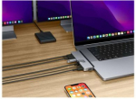 Hyper | HyperDrive DUO PRO 7-in-2 USB-C Hub for MacBook Air/Pro 2016-2020 | Ethernet LAN (RJ-45) ports 1 | HDMI ports quantity 1 HD575-GRY-GL | 6941921148300