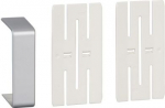OptiLine 45 - joint cover piece - PC/ABS - aluminium metallic ISM10356 | 3606480028083