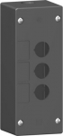 Empty control station, Harmony XALG, mineral reinforced polyamide, black, 3 cut outs, for severe env XALG03 | 3389119019347