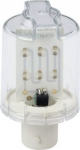 LED bulb, Harmony XVM, super bright, BA 15d, red, steady light, 24V AC/DC DL2EDB4SB | 3389119050937