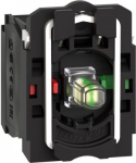 Complete body contact assembly and light block, Harmony XB5, XB4, with body fixing collar, universal ZB5AW0G15 | 3389110908794