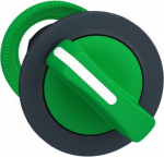 Head for selector switch, Harmony XB5, flush mounted green 2 pos stay put ZB5FD203 | 3606481339195