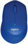 Computer mouse M330 SILENT PLUS, Wireless, USB, AA, Blue 910-004910 | 5099206066687