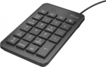 XALAS Numeric Wired keyboard, USB, Black 22221 | 8713439222210