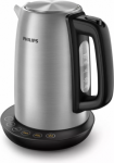 Electric Kettle, 2200 W, 1.7 L, Stainless steel/Plastic, Grey HD9359/90 | 8710103861362