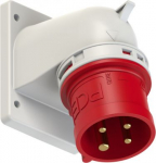 CEE-flanged plug angled 4x16A (3P+PE) 6h IP44 red 77714-6 | 9003399230622