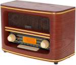 Adler | Retro Radio | AD 1187 | Alarm function | AUX in | Wooden AD 1187 | 5903887800075