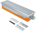 endcap for flush floor trunking with trough dry care nw 400 level range 60-100mm BKWE400080 | 4012002237816