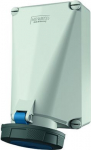 Wall mounted recept., 125A5p9h230V, IP67 142 | 4015394000723