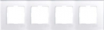 4 set frame white glass Novella Artline 92182244 | 8691138035723