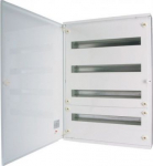 BF-O-2/48-C flush-mounted flat distribution board 24 SUx2 rows type C white 113685 | 4015081132133