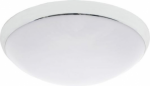 Bulkhead CAMEA E27 75W RCR IP44 white, frosted, with sensor 202452 | 5905963202452