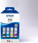 Inkjet printer cartridge , yellow/black/fuchsia (magenta), 65ml C13T00S64A | 8715946701271