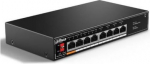 Switch DAHUA Desktop/pedestal 8x10Base-T / 100Base-TX PoE ports 4 60 Watts SF1008LP SF1008LP | 6923172572035
