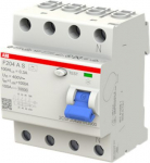 4P 100A 300mA A Residual Current Circuit Breaker (RCCB) F204 A S-100/0.3 2CSF204201R3900 | 8012542919100