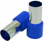 End sleeves 50mm2/20mm, blue, 50 pcs. ES050020BL | 4752255025272