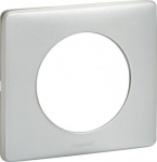 1 GANG PLATE SATIN ALU 066781 | 3414972005500
