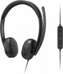 Lenovo Wired VoIP Headset 5000 (Teams) | Built-in microphone | USB Type-A, USB Type-C | Black 4XD1R88995 | 195892122333