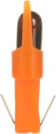 Can be changed from the front of the switch insert.   Suitable for flush-mounted inserts 2000/..., 2020/..., 2061/..., 2025/...   Housing colour orange = low voltage 24 V 2CKA001784A0610 | 4011395611401