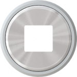 Ring color: Chrome   Cover plate for USB charger code: 8185 2CLA868500A1401 | 8427238139920
