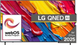 TV Set LG 86" 4K/Smart 3840x2160 Wireless LAN Bluetooth webOS Black 86QNED82A3B 86QNED82A3B | 8806096403464