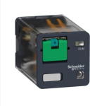 universal plug in relay, Harmony Electromechanical Relays, 10A, 3CO, with LED, lockable test button, RUMC32ED | 3606480626951