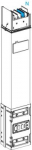 Vertical distribution length, Canalis KSA630, aluminium, 500/630A, fixed length 0.8m, 1 outlet, 3L+N KSA630ED4081 | 3606480005374