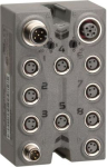 CANopen interface block, IP67, 8 I/O, M8. range of product: Modicon TM7 - product or component type: CANopen interface I/O block - range compatibility: Modicon LMC058, Modicon M258 - enclosure material: plastic - bus type: CANopen - input/output numb ...