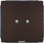 Blanking cover for cable outlet, Brown, DELTA style 5TG1335-0CH | 4001869554655