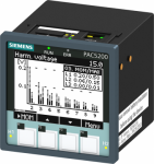SENTRON, measuring device and power quality recorder, 7KM PAC5200, LCD, l-l: 690 V, l-n: 400 v, modbus tcp, apparent / active / reactive energy / cos phi, harmonics: 2nd - 40th, thd, cl. 0.5 Acc. to IEC61557- 12 or cl. 0.5s acc. to IEC62053-22, wide- ...