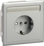Thorsman - CYB-PS - socket outlet - single - 90&deg; - alu metallic 5975002 | 7315880079088