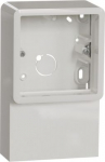 Exxact Skirting box for diagonal Double Socket-Outlet white WDE015743 | 3606489504618
