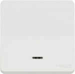 Switch, Mureva Styl, mechanism, 1-pole 2-way, electromechanical, 10AX, LED, IP55, white MUR39024 | 3606480789151