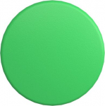 Head for non illuminated pushbutton, Harmony XB4, mushroom 60mm, metal, green, 22mm, spring return ZB4BR3 | 3389110888492