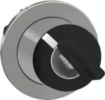 Head for key selector switch, Harmony XB4, flush mounted, 455, 2 positions, stay put ZB4FG2 | 3606489581466