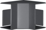 internal corner halogen free for trunking system LFxxx 30x45mm graphite black M61819011 | 4012740856997