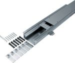 flush floor trunking with trough dry care nom. width 150 level. range 45-70mm BKW150040 | 4012002237274