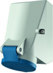 Wall mounted recept., 16A7p9h230V, IP44 733 | 4015394005575