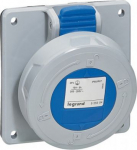 Panel mounting socket P17 - IP66/67 - 200/250 V~ - 32 A - 2P+E 555484
