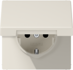 Socket outlet, 16A/250V, beige, screwless, LS LS1520KL | 4011377064010