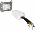 9 Wires auxiliary connector - NSX100..630 LV429272 | 3606480021565