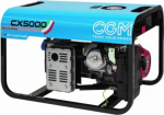 Deluxe gasoline generator, E-version, GX270 230V 5kVA 4.5kW (PRP); 5.5kVA 4.95kW (STBY); 15lt CX5000E