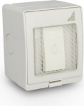Przycisk pojedynczy natynkowy, dzwonek&nbsp; PND IP55 "AQUA55" 55.09 | 5901769018976