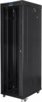 Lanberg | Rack cabinet 19" free-standing 42U/600x1000 (flat pack) with glass door lCD V2 | FF01-6042-12BL | Black FF01-6042-12BL | 5901969430455