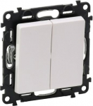 2-GANG 2 WAY SWITCH WHITE VALENA LIFE 755622 | 3414970469984