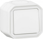 NEW PLEXO 1 GANG 2-WAY SWITCH - WHITE - SURFACE 069751L | 3414971882430