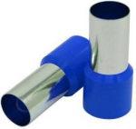 Insulated end sleeve 50mm2/25mm, blue, 50 pcs ES050025BL | 4752255025296