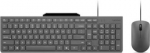Lenovo 310 USB-A Wired Combo US English | Keyboard and Mouse Set | Wired | Mouse included | US English | Luna Grey GX31R09775
